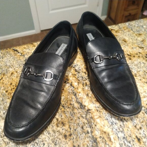 GR by Gordon Rush Horsebit Loafers Black Leather 68721 Channing Men’s Sz 12 main image 13